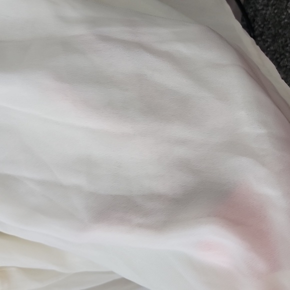 NWT Strut & Bolt ivory blouse with lace georgous  detail size large - Picture 2 of 9